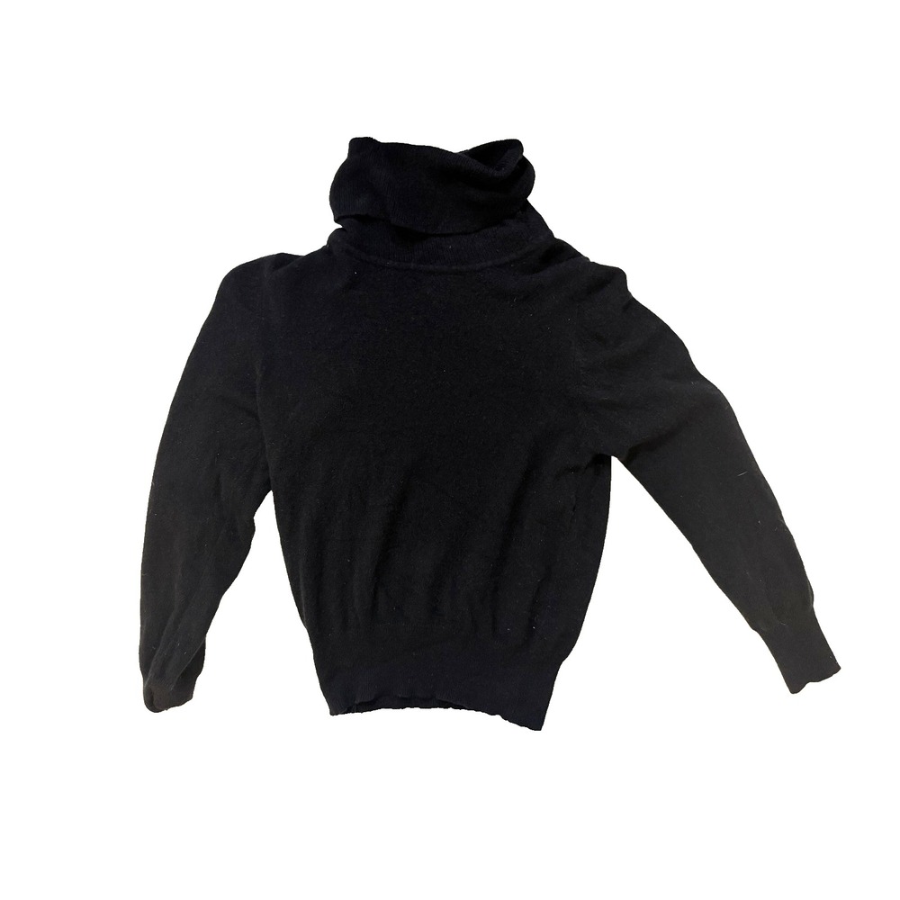 Vintage 80s 100% Cashmere Sweater XS Courtney Rhodes Minimalist Knit